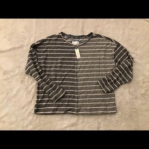 NWT Anthropologie Devin Textured Top